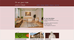 Desktop Screenshot of ortho-dr-mueller.de